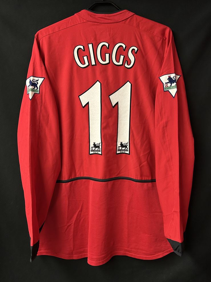 パッチ付 ライアン・ギグス マンチェスターユナイテッド GIGGS