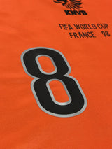 【1998】オランダ代表(H)/ CONDITION:New / SIZE:L / #8 / BERGKAMP / フランスW杯プリント