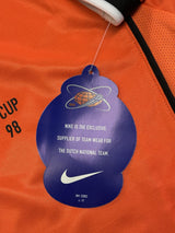 【1998】オランダ代表(H)/ CONDITION:New / SIZE:L / #8 / BERGKAMP / フランスW杯プリント