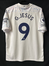 【2020/21】マンチェスター・シティ(3rd)/ CONDITION:New / SIZE:L / #9 / G.JESUS / プレミア、No room for racismパッチ