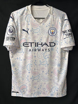 【2020/21】マンチェスター・シティ(3rd)/ CONDITION:New / SIZE:L / #9 / G.JESUS / プレミア、No room for racismパッチ