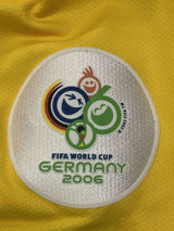 【2006】ブラジル代表(H)/ CONDITION:New / SIZE:M / #10 / RONALDINHO / ドイツW杯パッチ