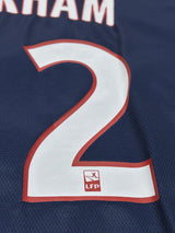 【2013/14】パリ・サンジェルマン(H)/ CONDITION:B+ / SIZE:L / #32 / BECKHAM / リーグ・アン優勝パッチ