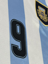 【1999/2000】アルゼンチン代表(H)/ CONDITION:A / SIZE:L(42-44)/ #9 / BATISTUTA