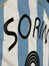 【2006】アルゼンチン代表(H)/ CONDITION:New / SIZE:M / #3 / SORIN / ドイツW杯パッチ