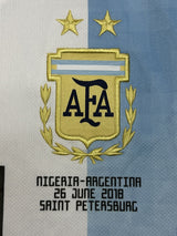【2018】アルゼンチン代表(H) / CONDITION:A- / SIZE:M / #10 / MESSI / ロシアW杯ナイジェリア代表戦仕様
