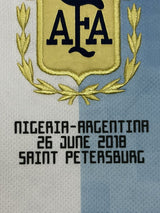 【2018】アルゼンチン代表(H) / CONDITION:A- / SIZE:M / #10 / MESSI / ロシアW杯ナイジェリア代表戦仕様