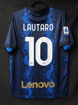 【2021/22】インテル(H)/ CONDITION:A- / SIZE:XL / #10 / LAUTARO / セリエA、スクデットパッチ
