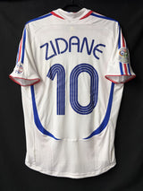 【2006】フランス代表(A)/ CONDITION:A- / SIZE:M / #10 / ZIDANE / ドイツW杯パッチ