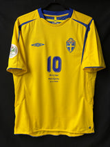 【2006】スウェーデン代表(H)/ CONDITION:New / SIZE:L / #10 / IBRAHIMOVIĆ / ドイツW杯パラグアイ代表戦仕様