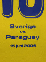 【2006】スウェーデン代表(H)/ CONDITION:New / SIZE:L / #10 / IBRAHIMOVIĆ / ドイツW杯パラグアイ代表戦仕様