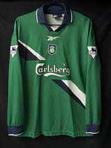 【1999/2000】リバプール(A)/ CONDITION:A- / SIZE:L(42/44)/ #28 / GERRARD / プレミアパッチ