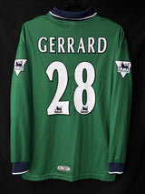 【1999/2000】リバプール(A)/ CONDITION:A- / SIZE:L(42/44)/ #28 / GERRARD / プレミアパッチ
