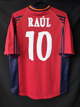 【1998】スペイン代表(H)/ CONDITION:A / SIZE:M / #10 / RAÚL / フランスW杯刺繍