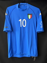【2002】イタリア代表(H)/ CONDITION:New / SIZE:XL / #10 / TOTTI / 日韓W杯パッチ