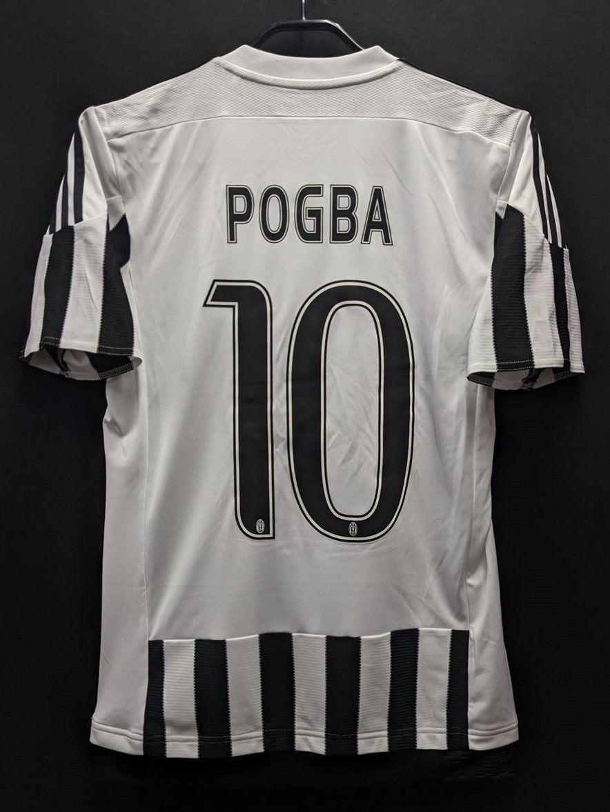 【2015/16】ユベントス（H）/ CONDITION：A / SIZE：S（日本規格）/ #10 / POGBA / スクデット、コッカルダパッチ