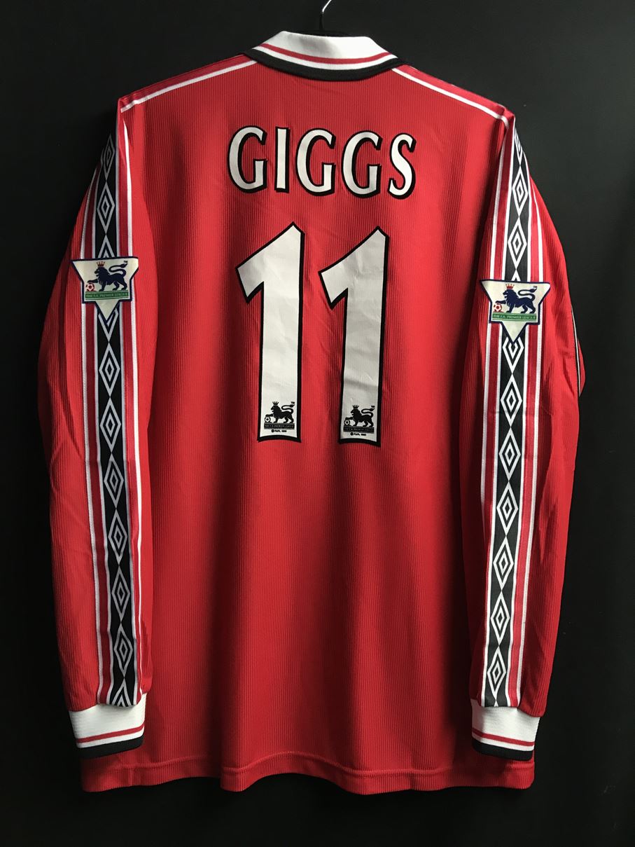 パッチ付 ライアン・ギグス マンチェスターユナイテッド GIGGS