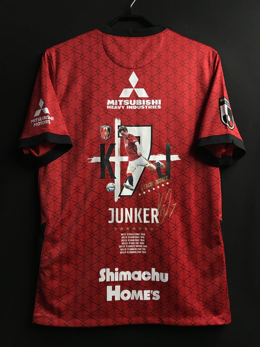 【2021】浦和レッズ（H) / CONDITION：A / SIZE：L / #7 / JUNKER / J1リーグ７ゴール記念