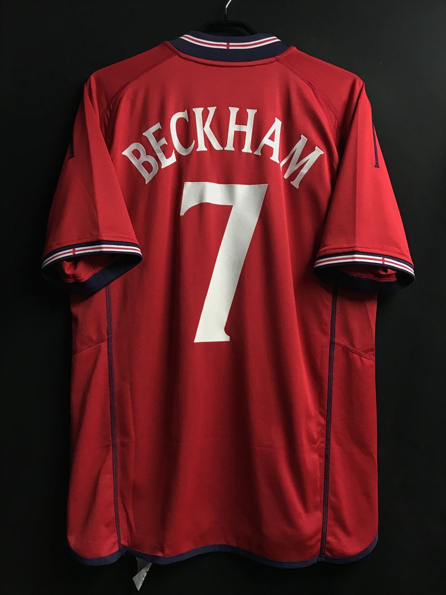 Beckham 2002 イングランド代表 ベッカム ホームユニフォーム - ウェア