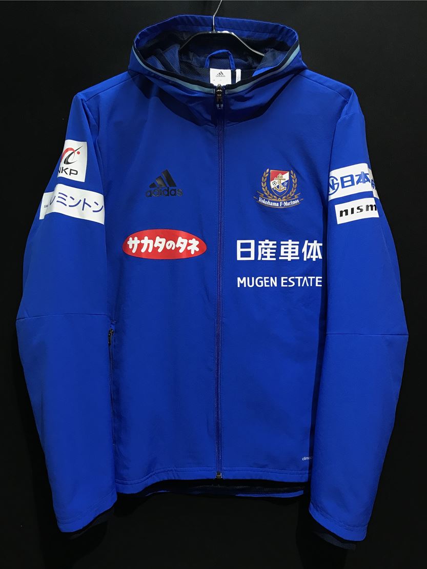 【2016】横浜F・マリノス プレゼンテーションジャケット / CONDITION：B+ / SIZE：L（日本規格）/ フルスポンサー