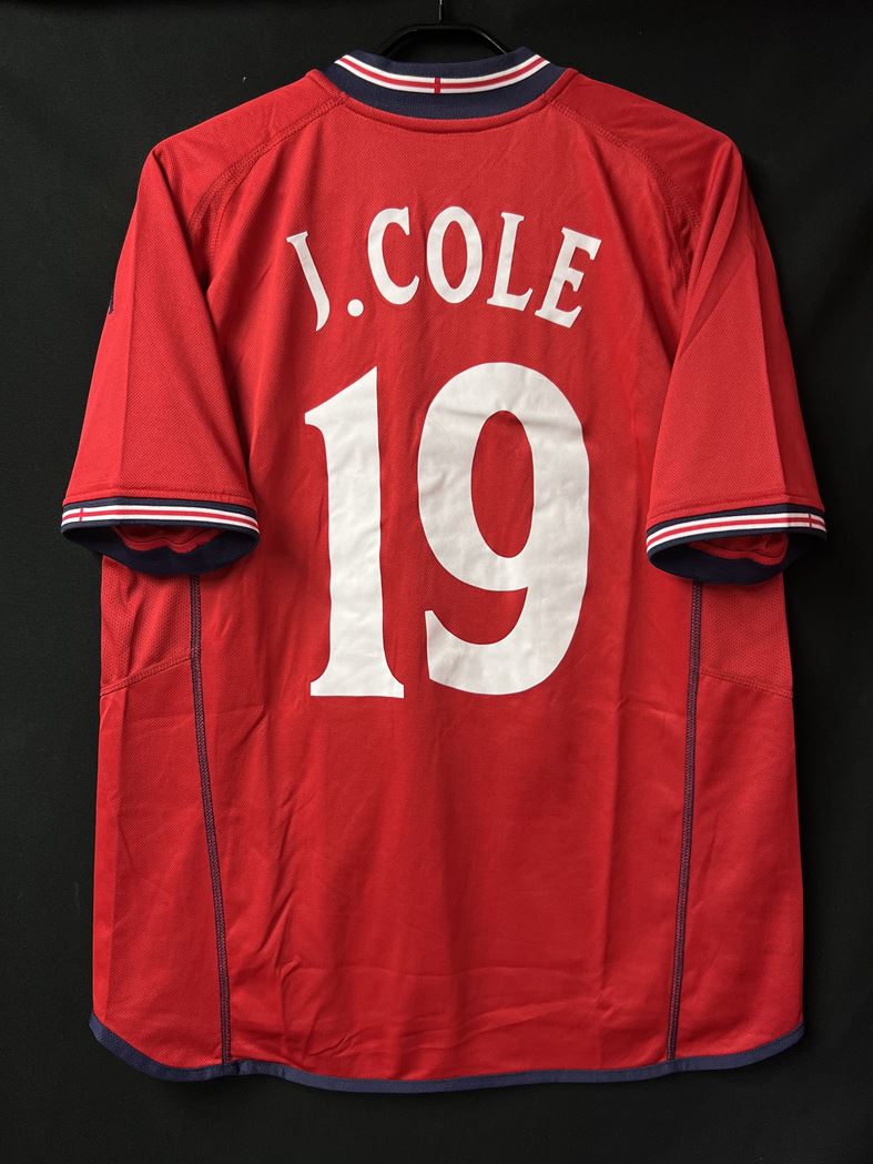 2002】イングランド代表（A）/ CONDITION：A / SIZE：L / #19 / J.COLE