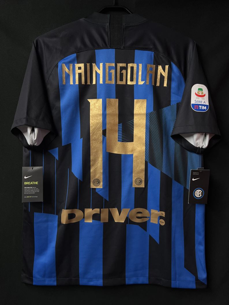 【2018/19】インテル（記念）/ CONDITION：NEW / SIZE：L / #14 / NAINGGOLAN / セリエAパッチ