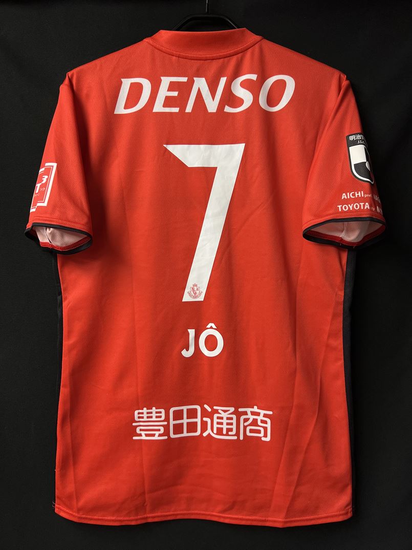 【2019】名古屋グランパス（H）/ CONDITION：B+ / SIZE：XL（日本規格）/ #7 / JÔ / オーセンティック