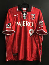 【2002】浦和レッズ(記念)/ CONDITION:New / SIZE:L-O(日本規格) / #9 / 福田正博氏引退記念