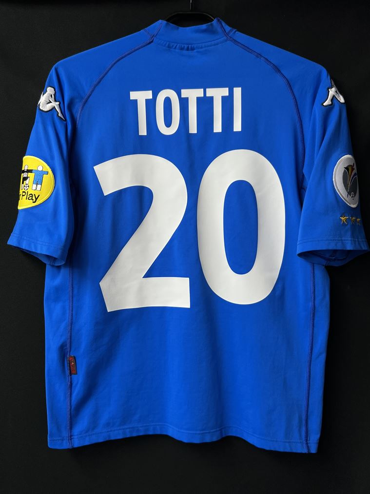 イタリア製 kappa イタリア代表 ユニフォーム 20 トッティ TOTTI 