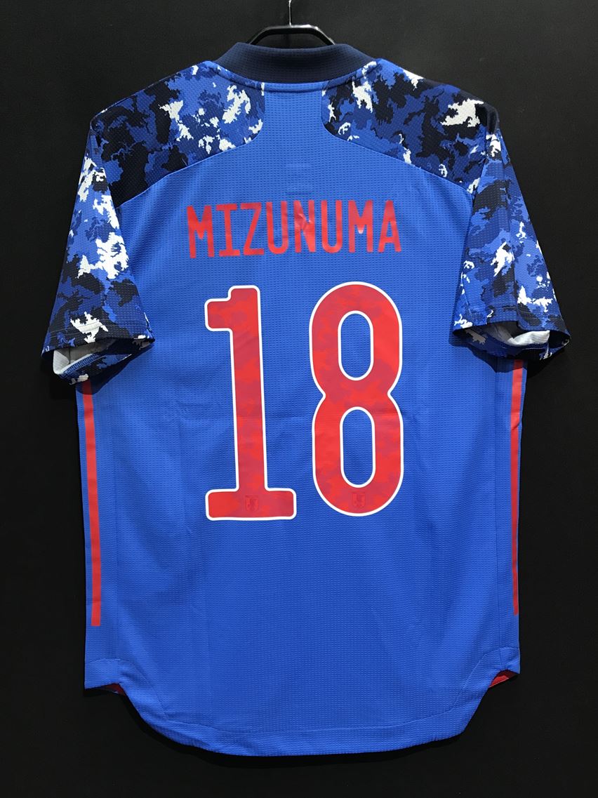 【2020/21】日本代表（H）/ CONDITION：NEW / SIZE：O（日本規格）/ #18 / MIZUNUMA / オーセンティック