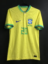 【2022/23】ブラジル代表(H) / CONDITION:A / SIZE:S / #20 / VINI JR / オーセンティック