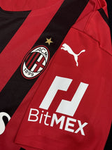 【2021/22】ACミラン(H)/ CONDITION:A- / SIZE:S / #24 / KJÆR / UCL、Foundationパッチ / オーセンティック