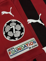 【2021/22】ACミラン(H)/ CONDITION:A- / SIZE:S / #24 / KJÆR / UCL、Foundationパッチ / オーセンティック