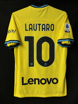 【2022/23】インテル(3rd)/ CONDITION:A / SIZE:S / #10 / LAUTARO / オーセンティック