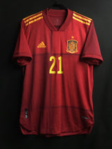 【2020/21】スペイン代表(H)/ Condition:New / Size:O(日本規格)/ #21 / OYARZABAL / オーセンティック