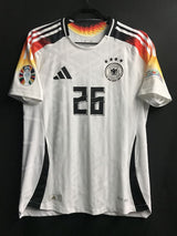 【2024】ドイツ代表(H)/ CONDITION:A- / SIZE:M / #26 / UNDAV / EURO2024、Foundationパッチ / オーセンティック