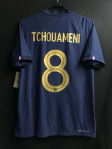 【2022】フランス代表(H)/ CONDITION:New / SIZE:M / #8 / TCHOUAMENI / ロシアW杯優勝パッチ / オーセンティック