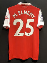 【2022/23】アーセナル(H)/ CONDITION:NEW / SIZE:M(日本規格)/ #25 / M. ELNENY / プレミアリーグ仕様