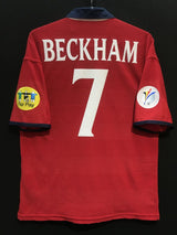 【2000】イングランド代表(A)/ CONDITION:A / SIZE:M / #7 / BECKHAM / EURO2000パッチ