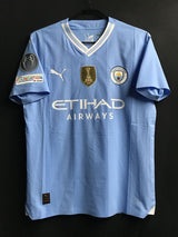 【2023/24】マンチェスター・シティ(H)/ CONDITION:A / SIZE:S / #16 / RODRIGO / UCL仕様 / オーセンティック