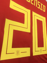【2018/19】スペイン代表(H)/ CONDITION:New / SIZE:S(日本規格)/ #20 / M.ASENSIO