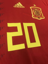 【2018/19】スペイン代表(H)/ CONDITION:New / SIZE:S(日本規格)/ #20 / M.ASENSIO