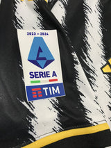 【2023/24】ユベントス(H)/ CONDITION:New / SIZE:L / #7 / CHIESA / セリエAパッチ、腰スポンサー