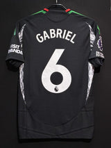 【2024/25】アーセナル(A)/ CONDITION:A / SIZE:L(日本規格)/ #6 / GABRIEL / プレミアリーグ仕様 / オーセンティック