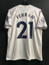 【2020/21】マンチェスター・シティ(3rd)/ CONDITION:A / SIZE:M / #21 / FERRAN / プレミアパッチ
