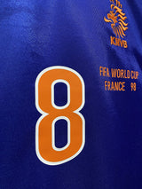 【1998】オランダ代表(A)/ CONDITION:B / SIZE:M / #8 / BERGKAMP / W杯フランス大会パッチ