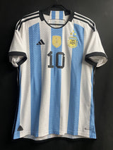 【2022/23】アルゼンチン代表(H)/ CONDITION:A / SIZE:L(日本規格)/ #10 / MESSI / オーセンティック