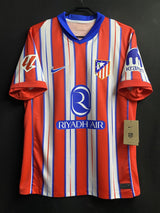 【2024/25】アトレティコ・マドリード(H)/ CONDITION:New / SIZE:M / #19 / J.ALVAREZ / ラ・リーガパッチ