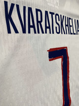 【2024/25】パリ・サンジェルマン(A) / CONDITION:B+ / SIZE:S / #7 / KVARATSKHELIA / UCL仕様 / オーセンティック