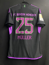 【2023/24】バイエルン(A)/ CONDITION:A / SIZE:L(日本規格)/ #25 / MÜLLER / ブンデス優勝パッチ / オーセンティック